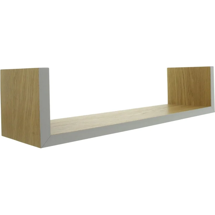 3er Set Wandregal Weiße Borte Regal Dekoregal Ablageregal Blumenregal Wanddeko – Bild 4