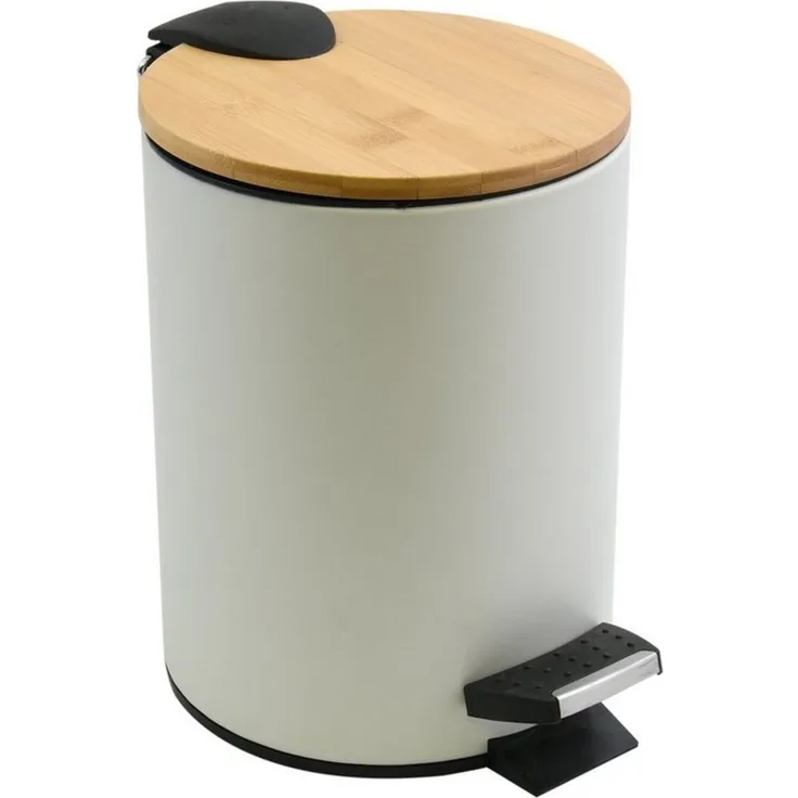 Treteimer Adonis 3l - matt-weiß