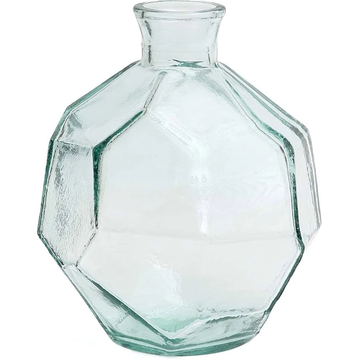 Die Round Origami Vase - Blau – Bild 4