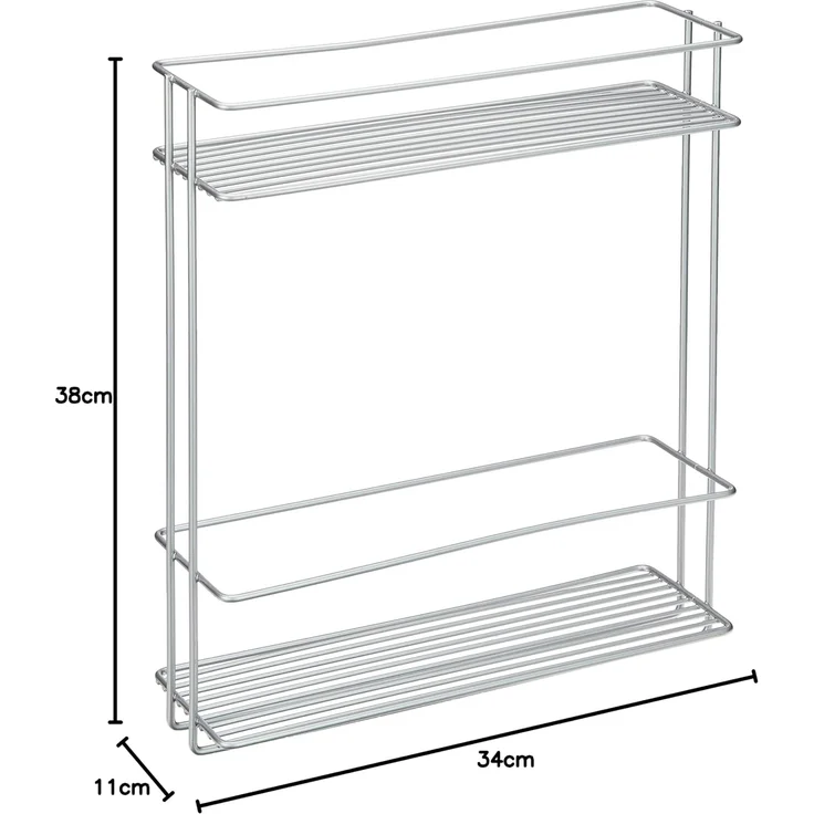 Metaltex Schrankeinsatz 2 Etagen XL Ausziehbar In&Out 443441 – Bild 6