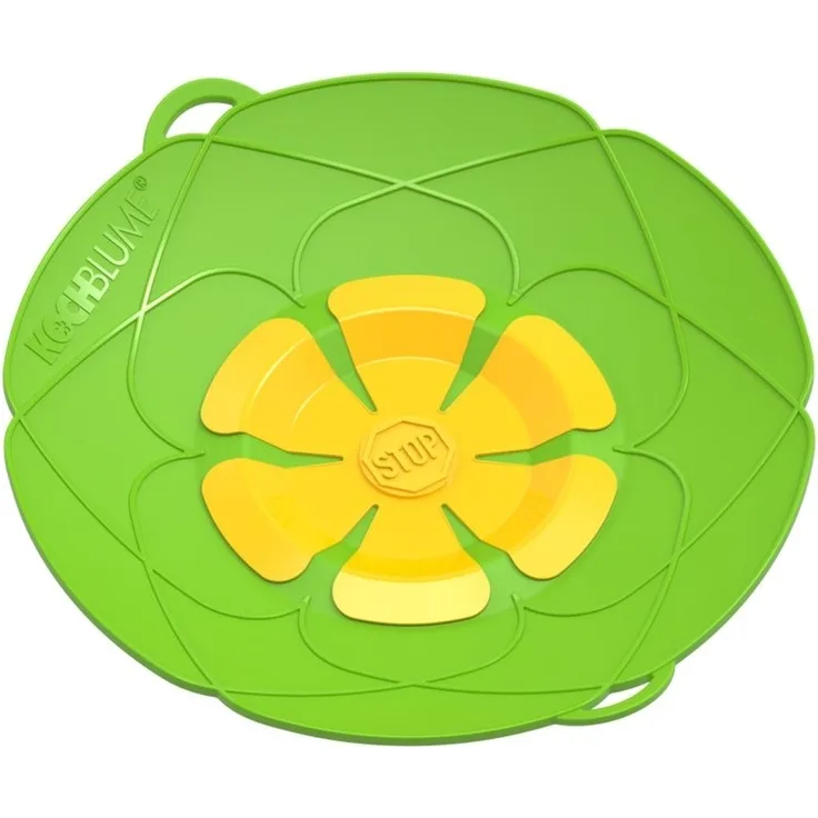 Kochblume Überkochschutz Kochblume Überkochschutz Decke mittel grün 14 bis 24 cm