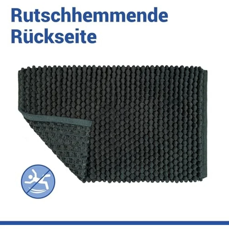 WENKO SOLIVO Badteppich 50 x 80 cm, Grün – Bild 5