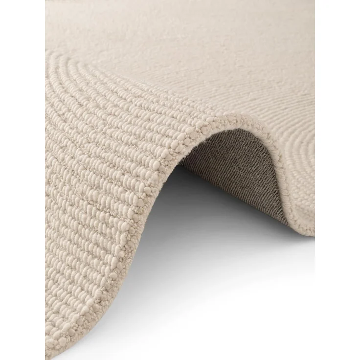 HANSE Home Wollteppich Calmio, auch als Läufer und in rund, rechteckig, Höhe: 18 mm, Handgetuftet, Wolle, Natur, Wohnzimmer, Schlafzimmer, Skandi, Hygge – Bild 6
