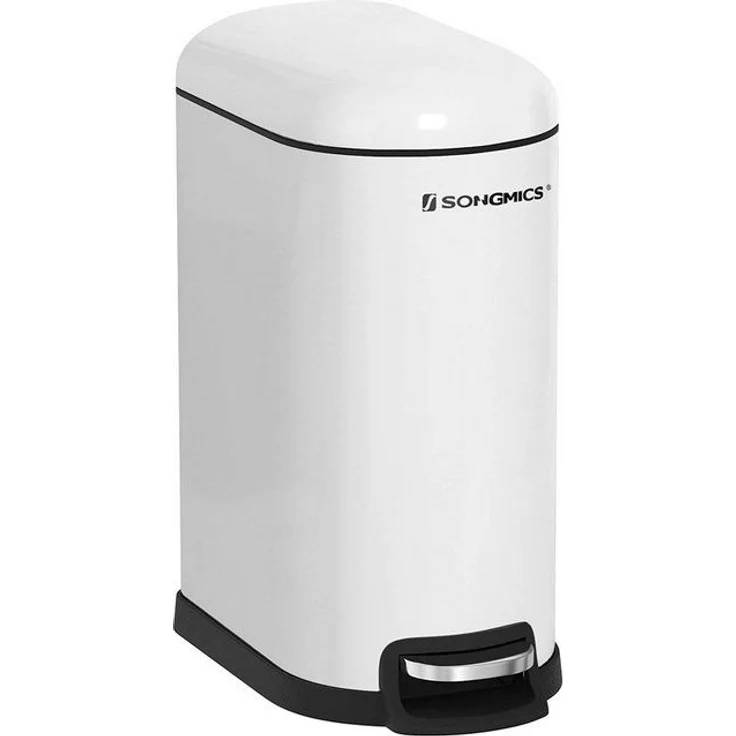 Songmics Kosmetikeimer, Mülleimer, Abfalleimer, 10 Liter – Bild 4