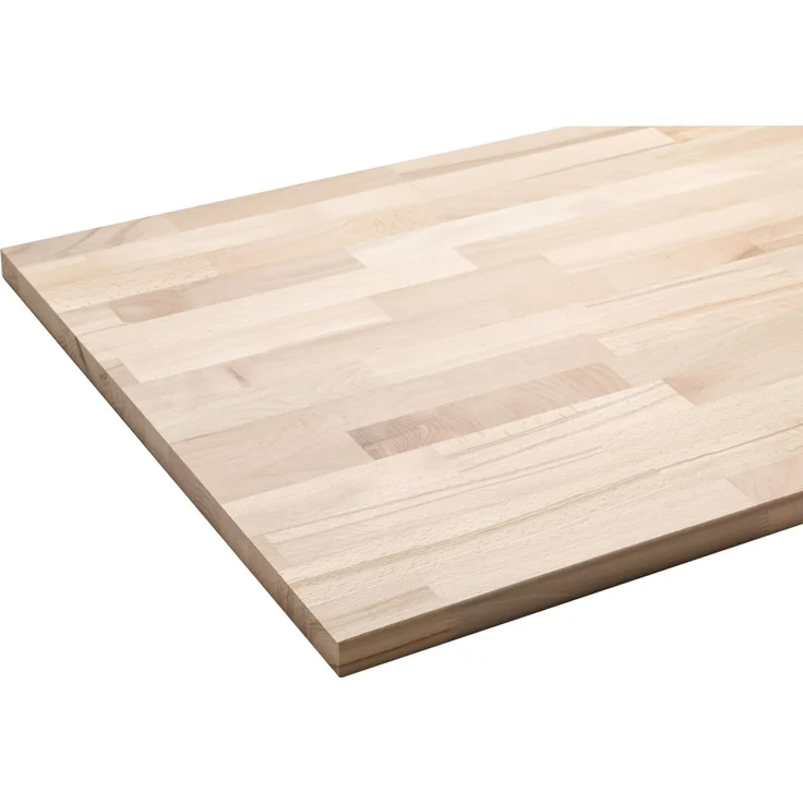 Arbeitsplatte Buche massiv 240 x 60 x 2,7 cm geschliffen – Bild 4