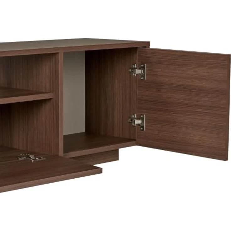 Skye Decor Lowboard Alvar, Milano-Nussbaum, 180 cm Breite, geradliniges Design mit großzügigem Stauraum – Bild 5