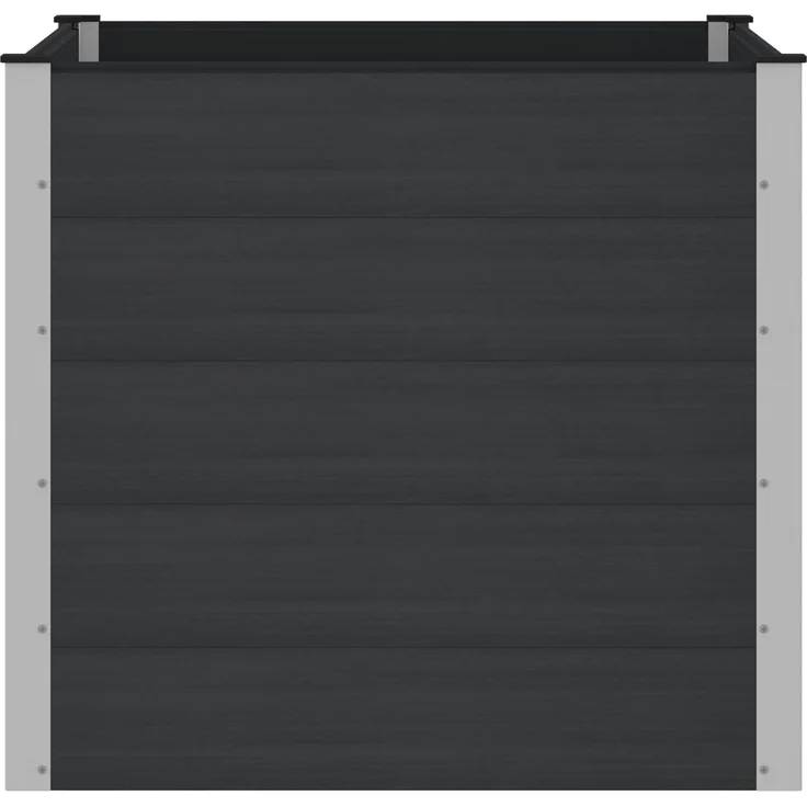 vidaXL Hochbeet Schwarz 100 x 100 x 91 cm 42038979 – Bild 3