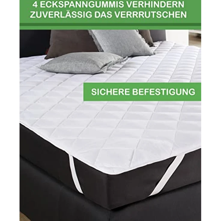 Matratzenauflage Matratzenauflage Comfort aus Mikrofaser DILUMA, Für Boxsprinbetten und alle gängigen Matratzen – Bild 4