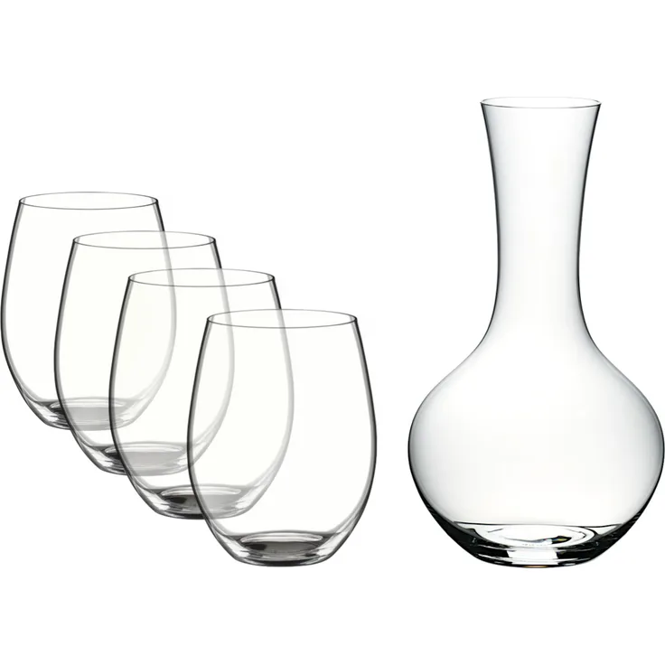 RIEDEL 5414/30 THE O WINE TUMBLER Cabernet/Merlot u. Syrah Dekanter VORTEILSSET