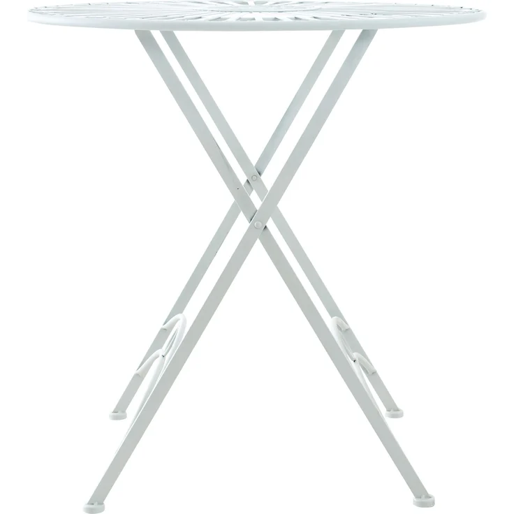 CLP Bistrotisch Tegal aus Eisen,weiß – Bild 3