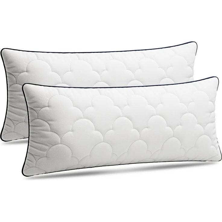 Gentle North Microfaserkissen Hochwertige Kopfkissen in Hotelqualität - verschiedene Größen, Füllung: 100% Polyester, Seitschläfer, Rückenschläfer, Seitenschläfer, Bauchschläfer, 1- oder 2-tlg, Reißverschluss für Füllung, waschbar, Made in EU, allergik... – Bild 5