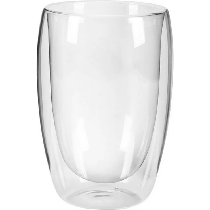Doppelwandiges Gläser-Set 400 ml, aus hochwertigem Borosilikatglas - 2er Set