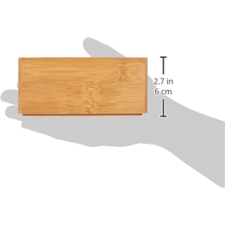 Zeller 13330 Ordnungsbox 15 x 15 x 6.5 cm, Bamboo, Sonstige – Bild 6