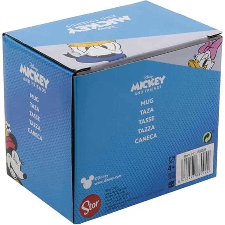 Tasse mit Disney Mickey Mouse Motiv ca. 325ml aus Keramik ca. Ø 8 x 9,5cm Comic – Bild 4