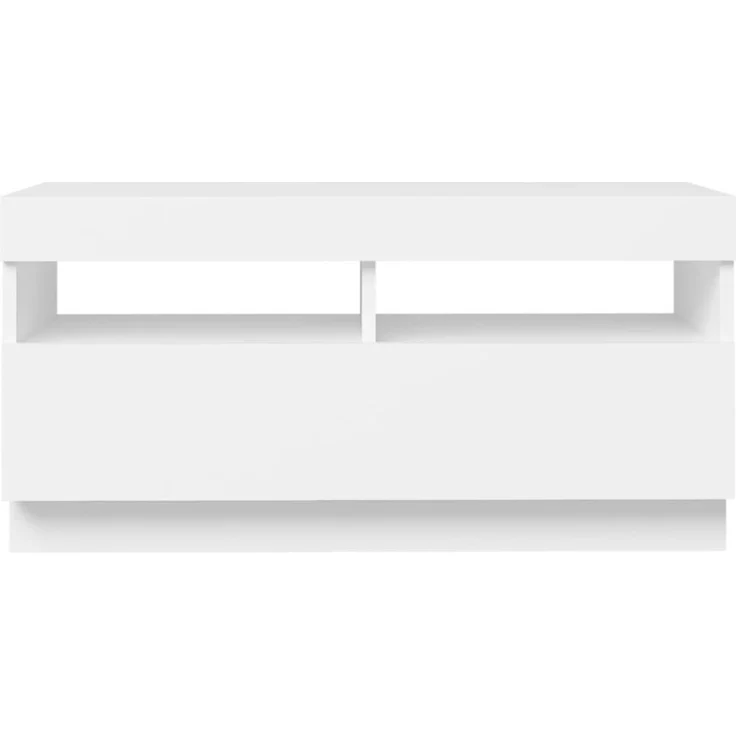 vidaXL TV-Schrank mit LED-Leuchten Weiß 80x35x40 cm 804445 – Bild 5