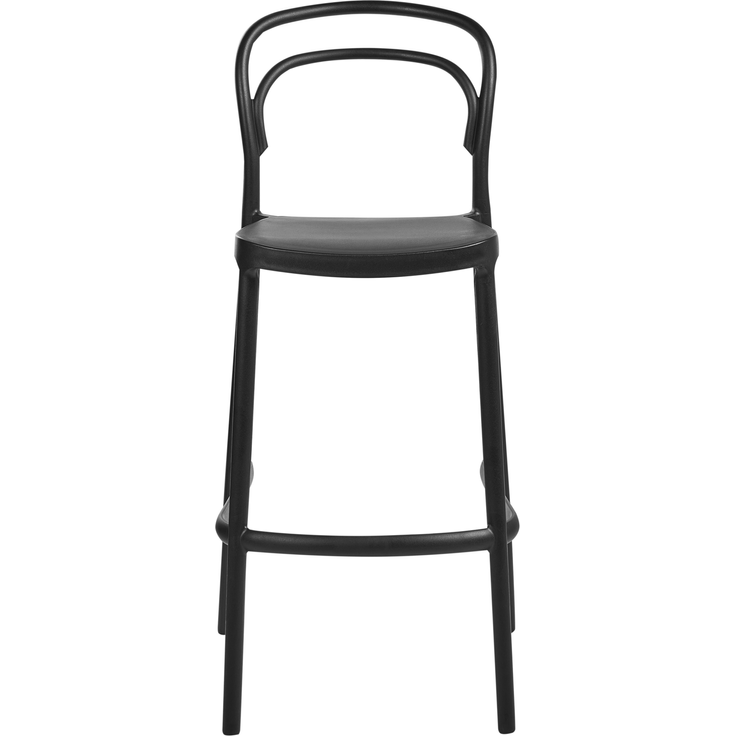 Garten-Barhocker 2er Set PORANO Schwarz – Bild 5