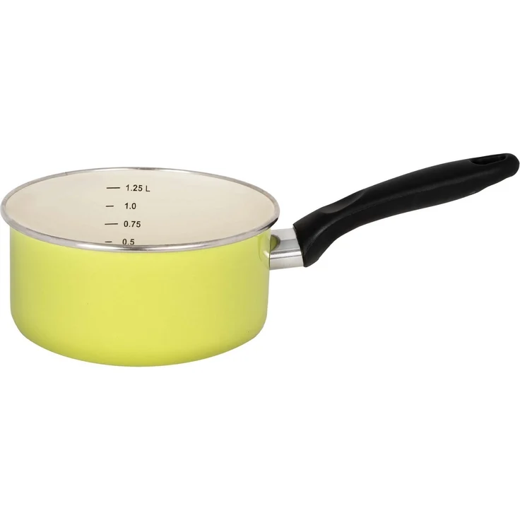 Krüger Kasserolle Juist, Emaille (1-tlg), Ø 16 cm, Induktion – Bild 5