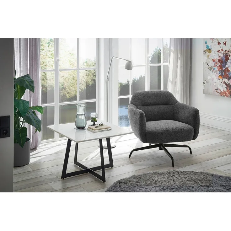 Loungesessel Tajo - Feinflor Anthrazit