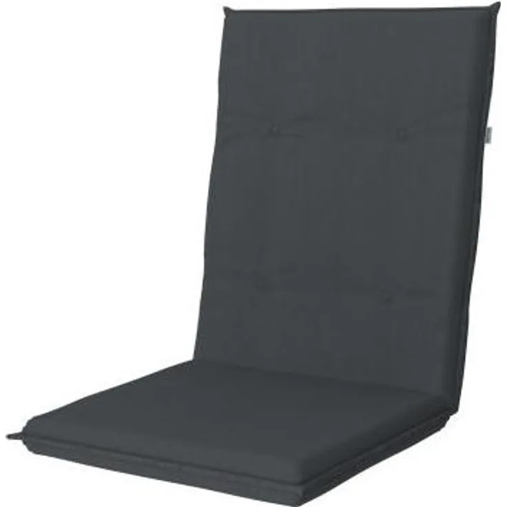 Doppler Auflage Midi Star ca. 110 x 48 x 6 cm, anthrazit, mit Stehsaum