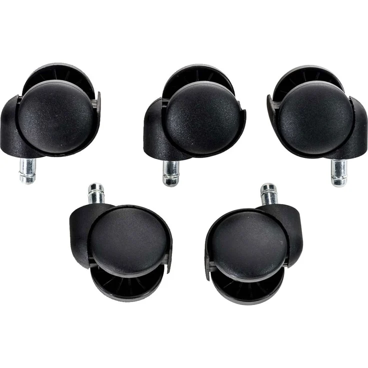 CLP 5er Pack Bodenrollen Kunststoff,schwarz – Bild 2