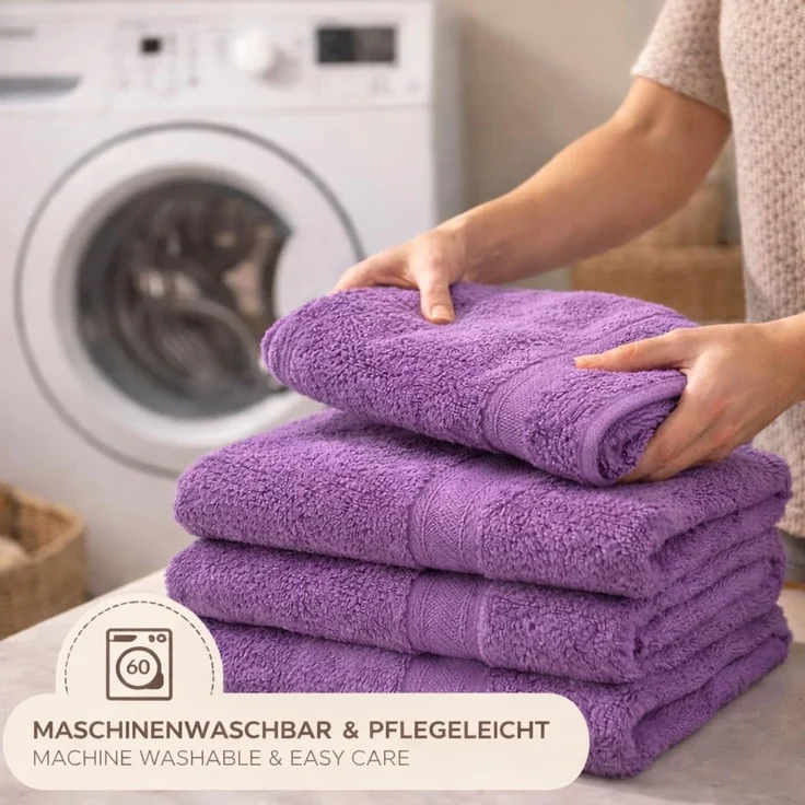 Betz Gästehandtücher 10 tlg. Gästehandtücher-Set PREMIUM 100 % Baumwolle 30x50cm, 100% Baumwolle (10-St) – Bild 4