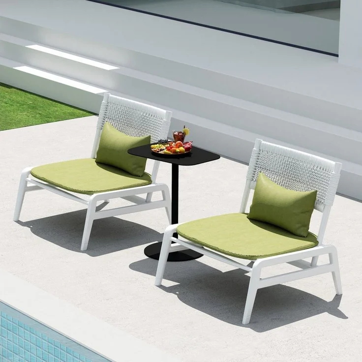 FLEXISPOT Ablagetisch Beistelltisch aus Stahl – Stabil & Farbvielfalt, Gartentisch (für Wohnzimmer, Bett, Balkon oder Garten, – Als Sofatisch, Nachttisch oder Outdoor-Tisch), für drinnen & draußen, einfache Montage, Tragkraft 20 kg – Bild 3