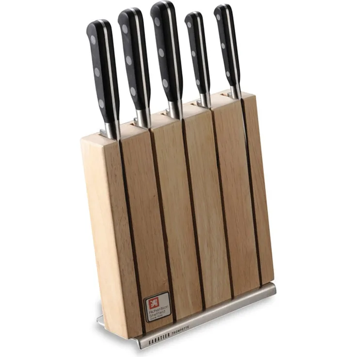 Richardson Sheffield SABATIER TROMPETTE Messerblock 5-teilig