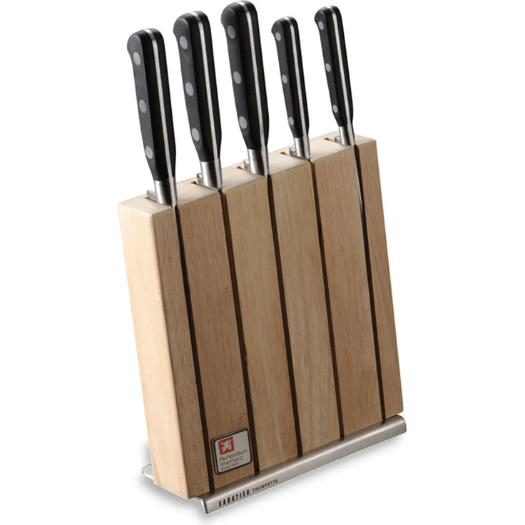 Richardson Sheffield SABATIER TROMPETTE Messerblock 5-teilig