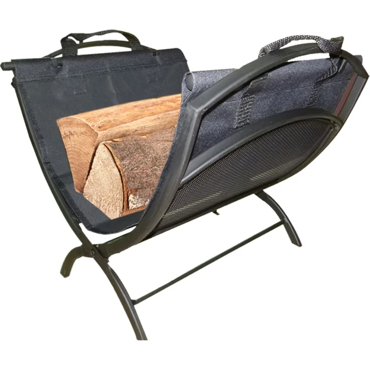 HTI-Living Kaminholzkorb Kaminholzhalter Adrik (Stück, 1 St, 1 Kaminholzhalter), Kaminholzkorb – Bild 1