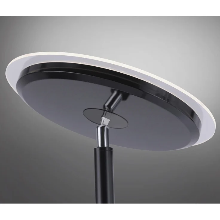 LED Deckenfluter, schwarz, Touchdimmer, Höhe 181 cm – Bild 9