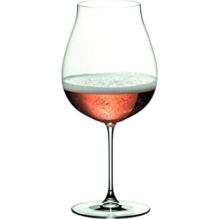 Riedel Veritas Pinot Noir Nebbiolo Rosé Champagner, Schaumweinglas, Weinglas, Hochwertiges Glas, 790 ml, 1449 67