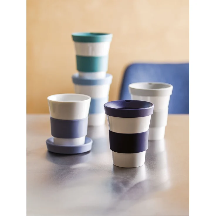 KAHLA cupit To Go Becher 0,35 l Banderole smaragd green – Bild 7