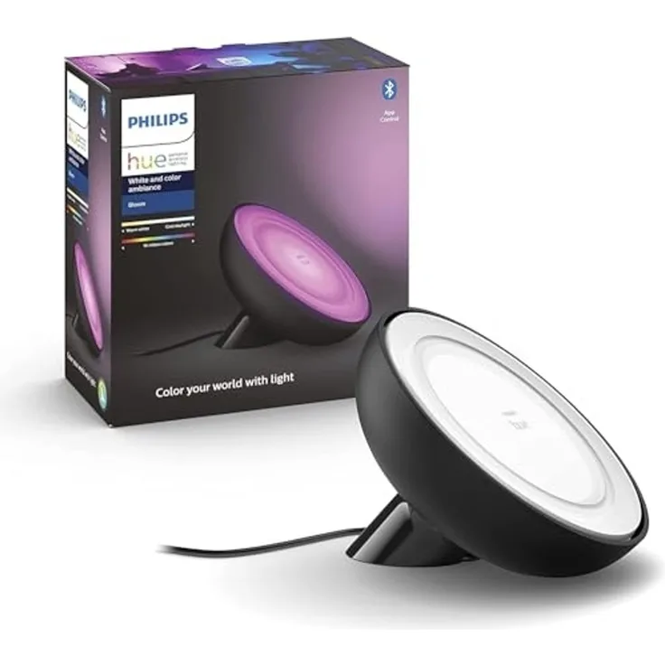 Philips Hue Bloom Tragbare Tischleuchte - BT - Schwarz