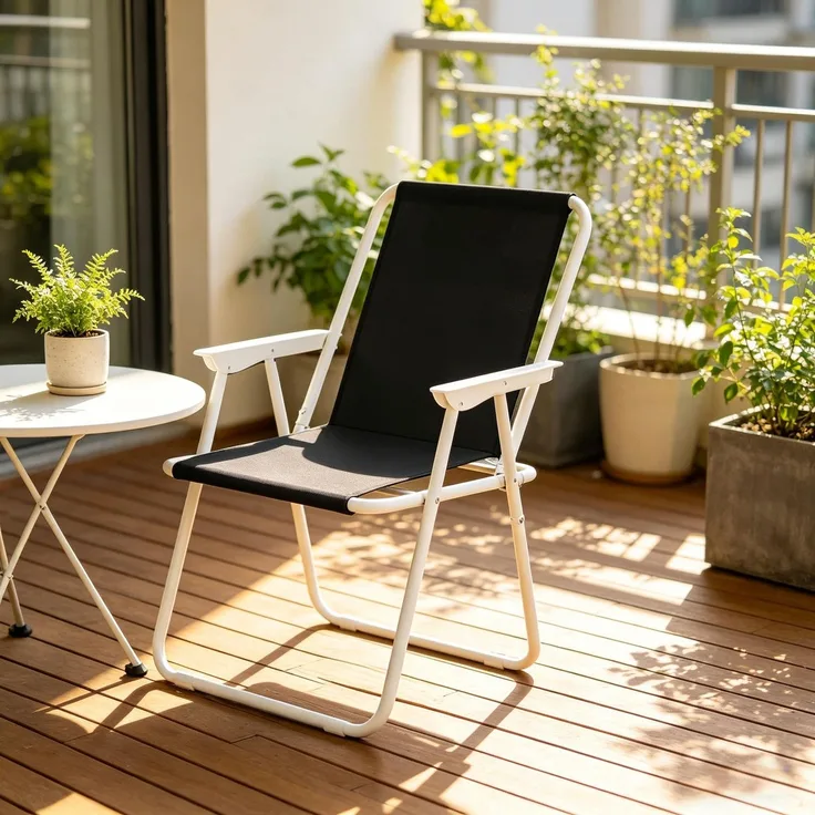 JARDJ Leichter Outdoor Stuhl,Gartenstuhl,Klappstuhl Camping (nur mit Stuhl)