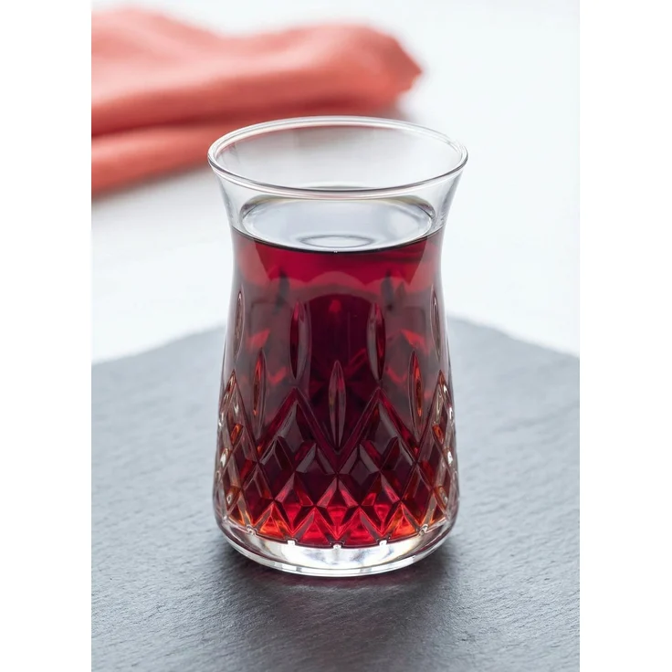 Hermia Concept 'LV-ODN327E' Teegläser-Set (6-teilig), Transparent, 5,9 x 5,9 x 9,5 cm, 170 ml – Bild 1