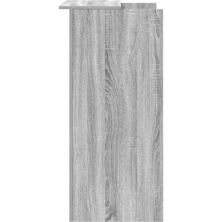vidaXL Empfangstheke Grau Sonoma 55x50x103,5 cm Holzwerkstoff 859020 – Bild 5