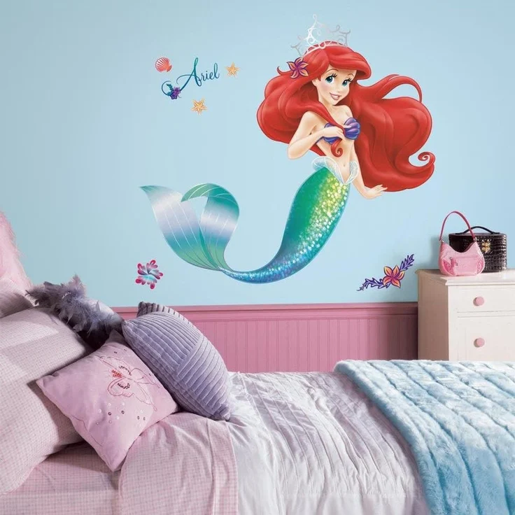 Disney ariel Die kleine Meerjungfrau Riesige Wandsticker – Bild 3