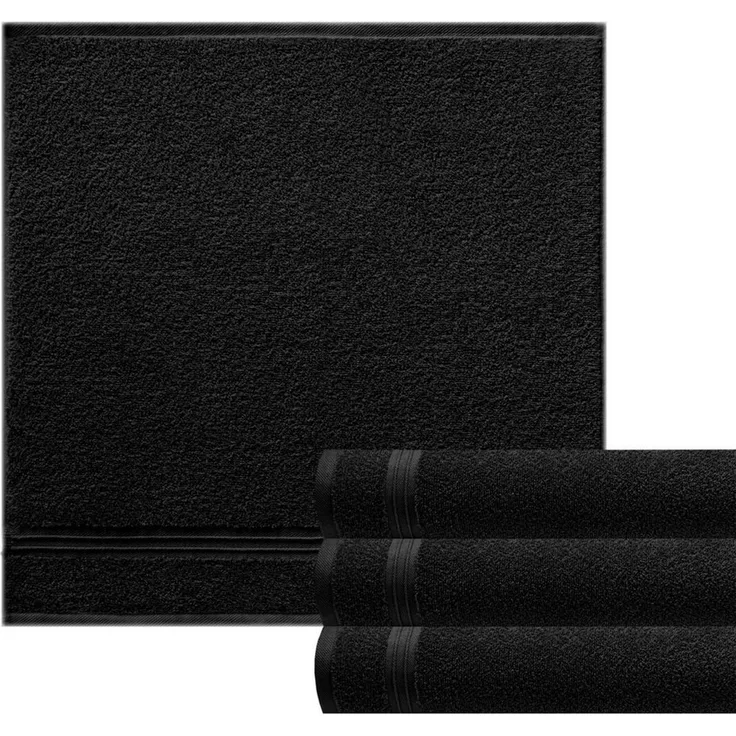 Lashuma Geschirrtuch Frottee, (Spar-Set, 4-tlg, Küchenhandtücher 50x50 cm), kleine Handtücher für Küche, Bad, Garten, Camping