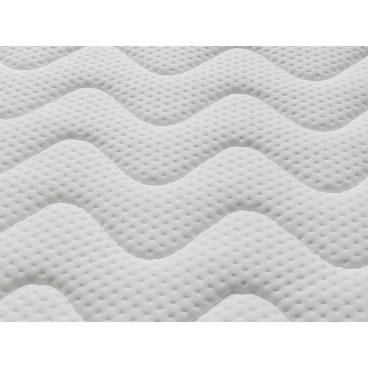 Vente-unique - ROOMIE Matratze Stoff Weiß - B 130 cm x H 16 cm x L 190 cm – Bild 8