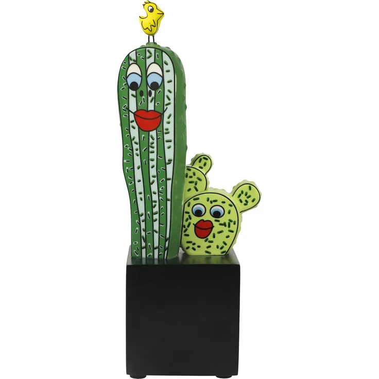Goebel / James Rizzi -Prickly Pair,Figur,8,5cm x 7,0cm x 23,0cm / Porzellan / 8,5cm x 7,0cm x 23,0cm – Bild 4