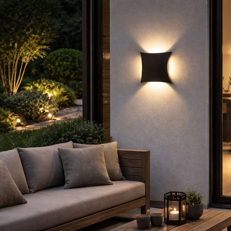 LED Wandlampe aus Aludruckguss, Höhe 20,5 cm – Bild 3