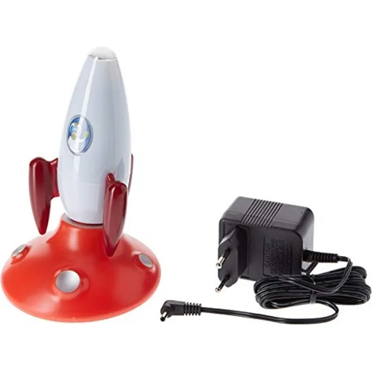 Osram LED Nachtlicht, ORBIS, Taschenlampenfunktion, Dämmerungssensor, Schlummerleuchte für Babys, Rakete, Tageslicht- 7000K 4052899906143