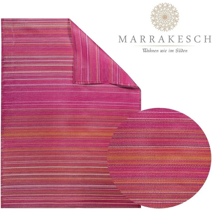 Marrakesch Orient & Mediterran Interior Outdoorteppich Outdoor Teppich Picknickmatte Modern Jakinta 160 x 230cm – Bild 3