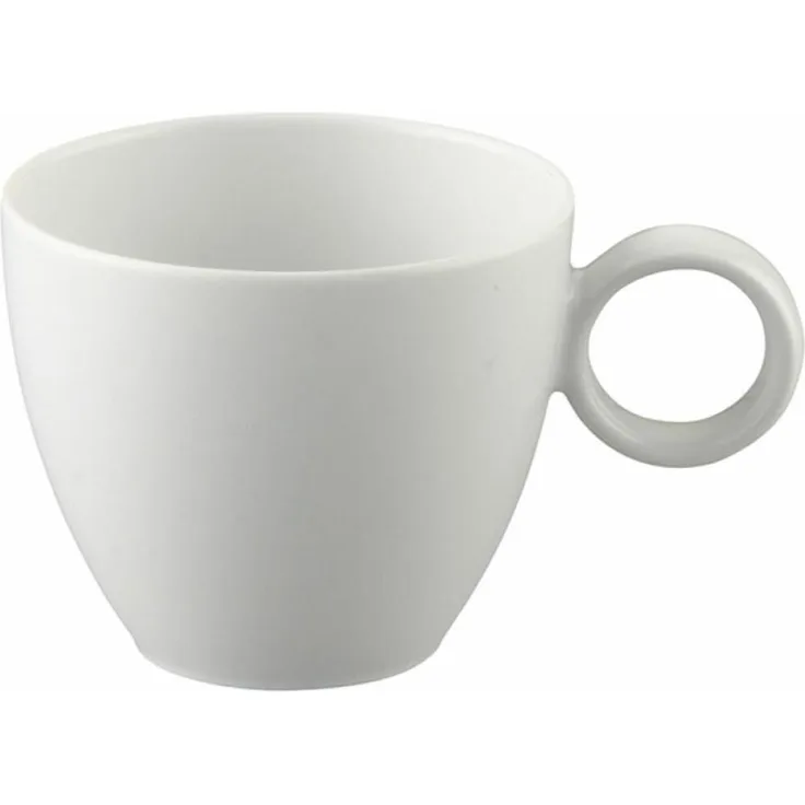 Thomas Vario Pure Kaffeetasse, Obertasse, Porzellan, Weiß, Spülmaschinenfest, 220 ml, 14742