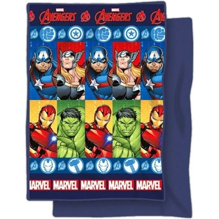 Avengers Tagesdecke 150x250 cm Marvel Steppdecke für Kinderzimmer – Bild 3