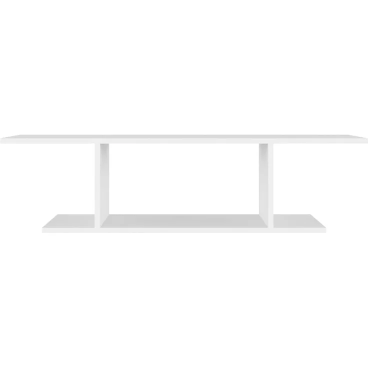 TV-Wandschrank, TV Hängeboard Hängeschrank Weiß 103x30x26,5 cm – Bild 4