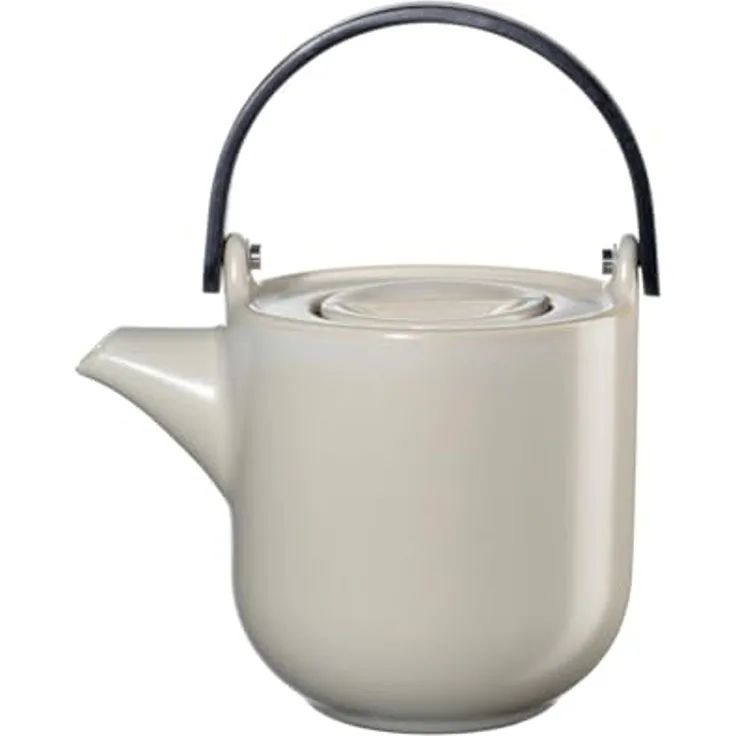 ASA Coppa Tofu Teekanne mit Holzgriff 0,6 l