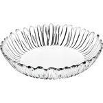 Pasabahce Aurora 6er Serviceteller tief Servierplatte aus Glas Teller