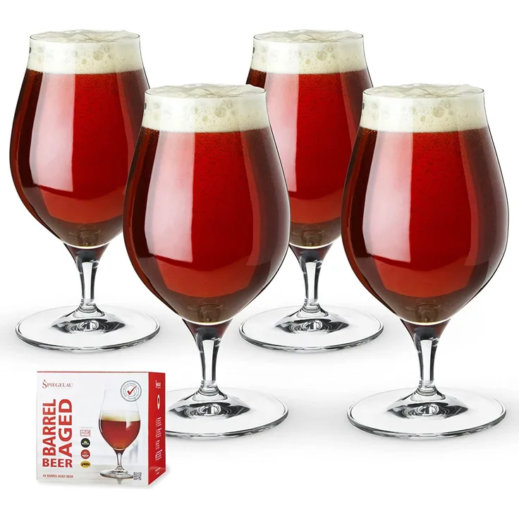 Spiegelau & Nachtmann Barrel Aged Set 4 Sück 499/21 Craft Beer Glas Bierglas, Handpflege
