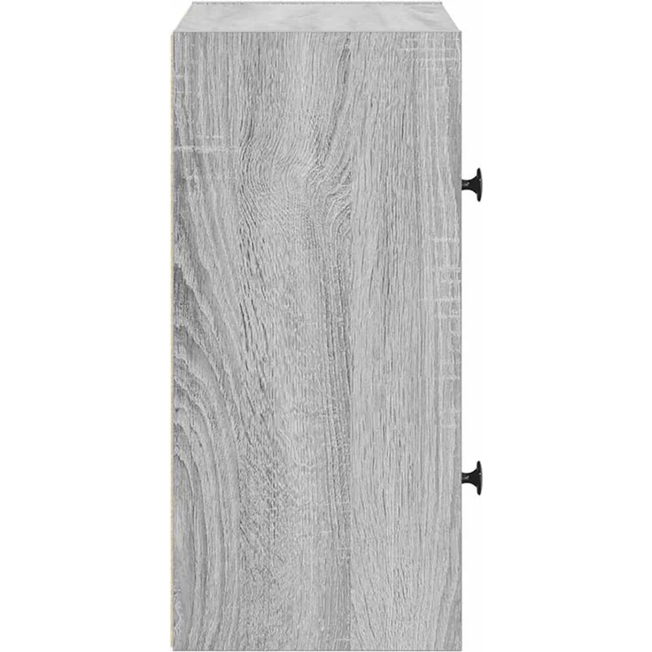 vidaXL Bücherregal Grau Sonoma 40x24x52 cm Holzwerkstoff 860360 – Bild 6